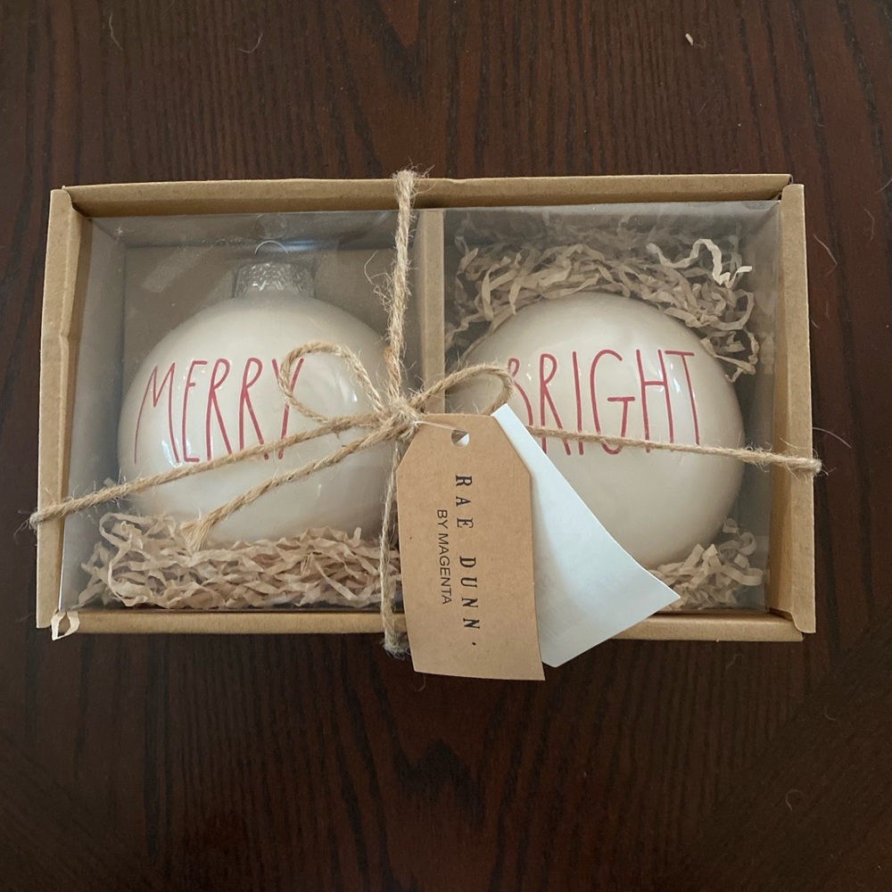 NEW Rae Dunn ornaments